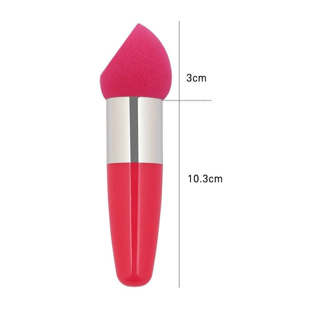Soft Mushroom Head Powder Puff Makeup Brush with Handle Tool