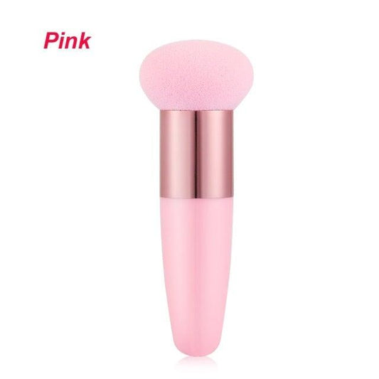 Soft Mushroom Head Powder Puff Makeup Brush with Handle Tool
