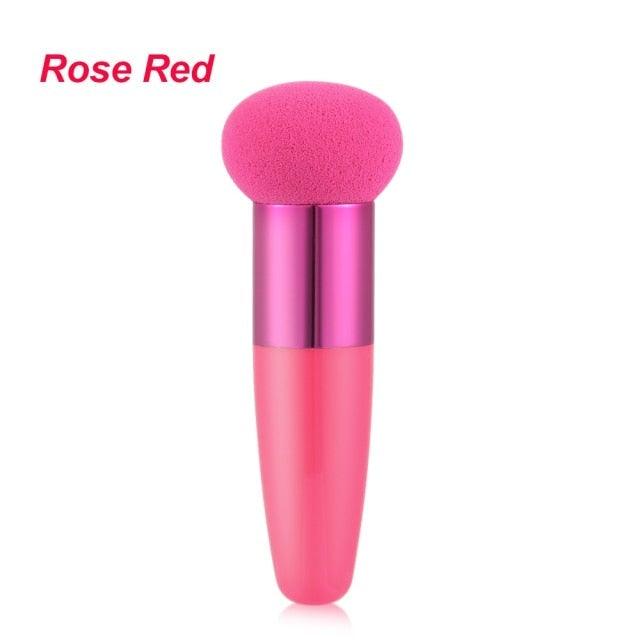 Soft Mushroom Head Powder Puff Makeup Brush with Handle Tool