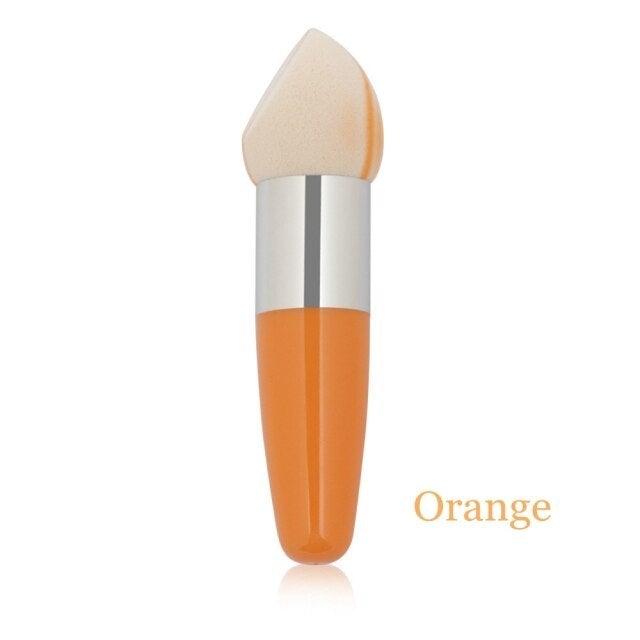 Soft Mushroom Head Powder Puff Makeup Brush with Handle Tool