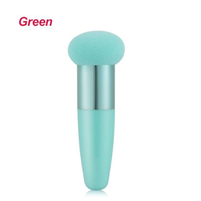 Soft Mushroom Head Powder Puff Makeup Brush with Handle Tool
