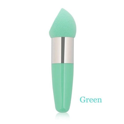 Soft Mushroom Head Powder Puff Makeup Brush with Handle Tool
