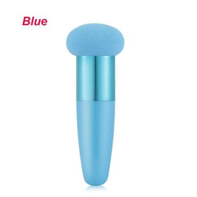 Soft Mushroom Head Powder Puff Makeup Brush with Handle Tool