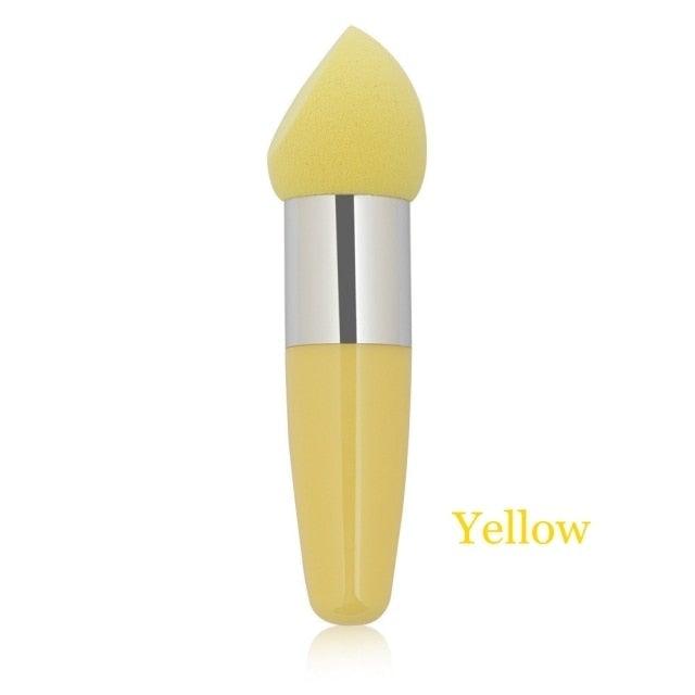Soft Mushroom Head Powder Puff Makeup Brush with Handle Tool