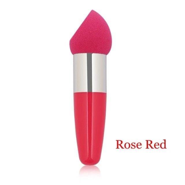 Soft Mushroom Head Powder Puff Makeup Brush with Handle Tool