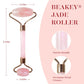 Natural Jade Roller and Gua Sha Facial Massager Skin Care Tool
