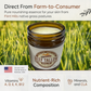 Grass Fed Beef Tallow Balm - 2 oz - Grown and Made in USA - Organic Grass Fed and Finished Tallow - Moisturizing Skin Care