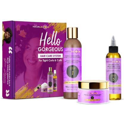 Hello Gorgeous Hair Care System (For Tight Curls)