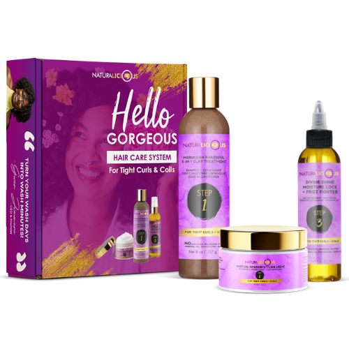 Hello Gorgeous Hair Care System (For Tight Curls)
