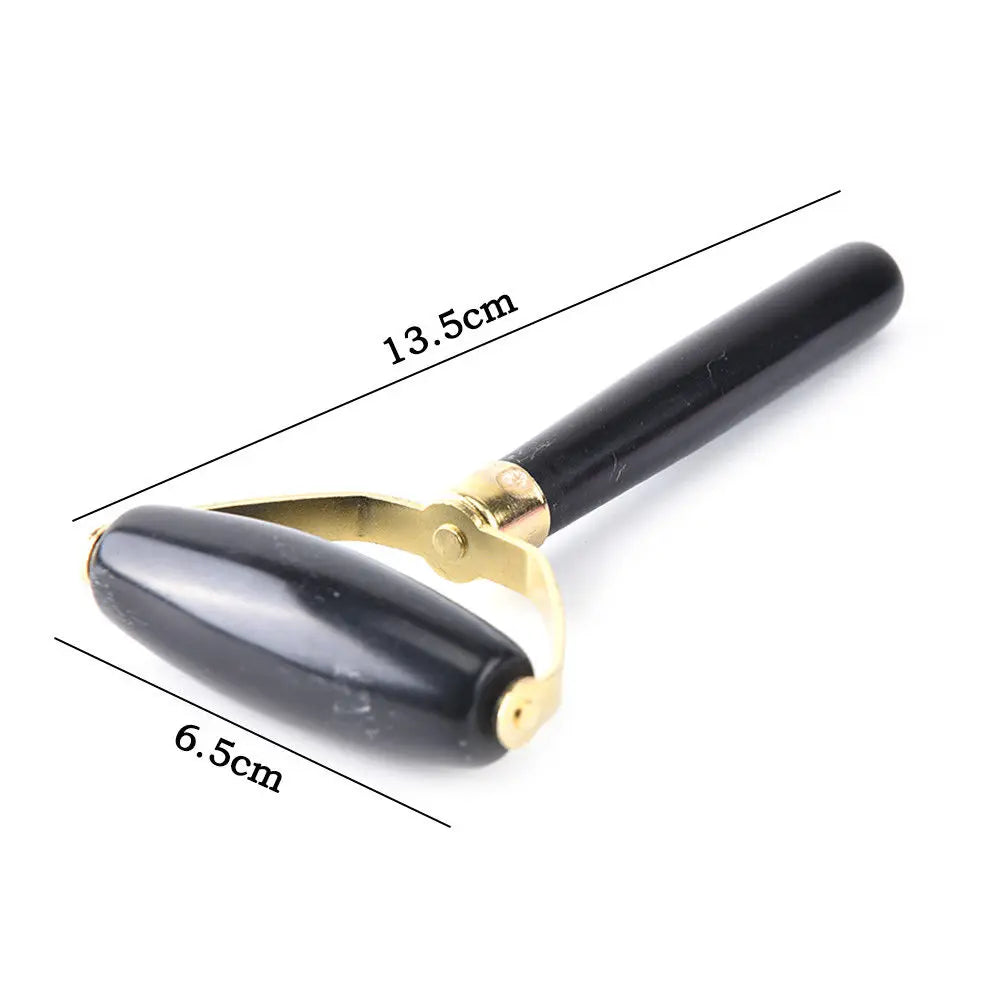 Natural Obsidian Facial Massage Roller – Anti-Wrinkle Beauty Tool
