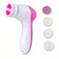 5-in-1 Electric Facial Cleansing Brush – Face Cleanser & Blackhead Remover