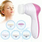 5-in-1 Electric Facial Cleansing Brush – Face Cleanser & Blackhead Remover