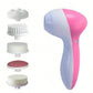 5-in-1 Electric Facial Cleansing Brush – Face Cleanser & Blackhead Remover
