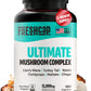 Organic Mushroom Complex Supplement Capsules