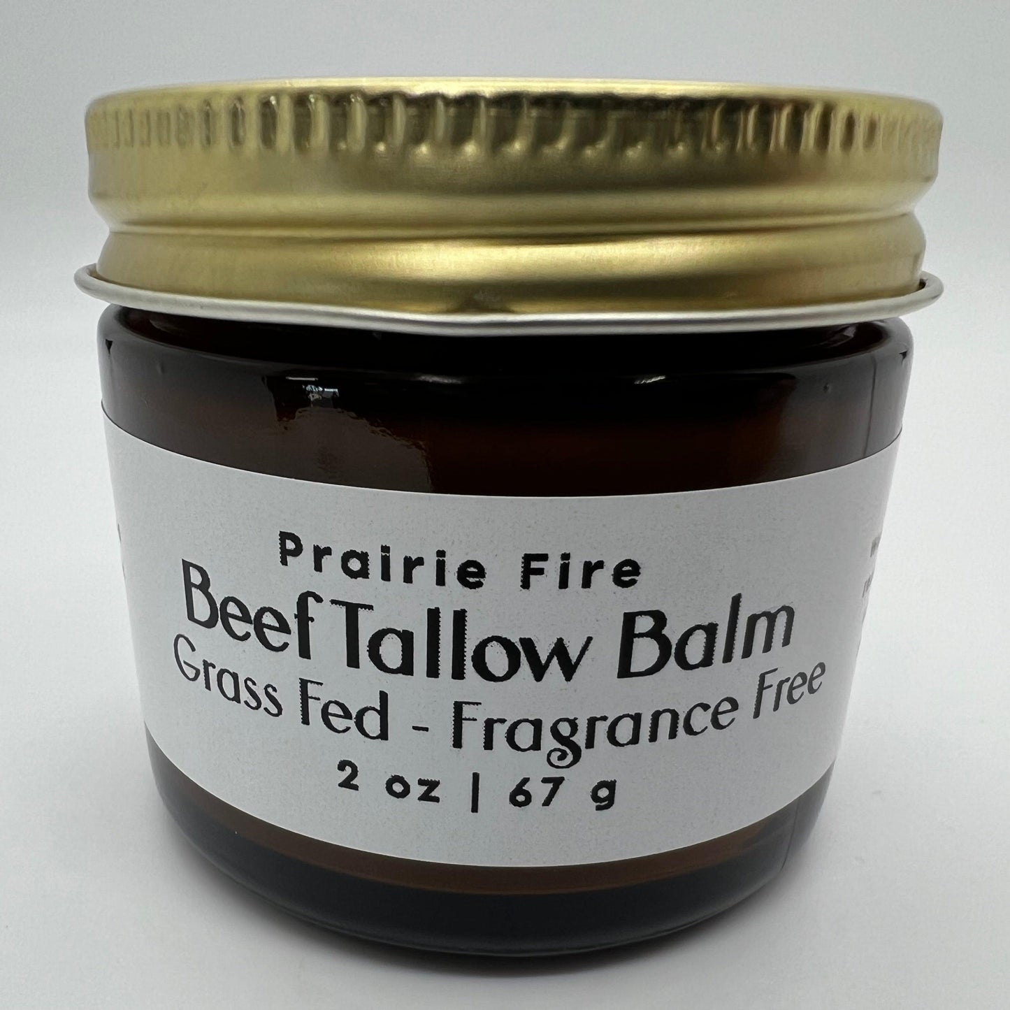 Grass Fed Beef Tallow Balm - 2 oz - Grown and Made in USA - Organic Grass Fed and Finished Tallow - Moisturizing Skin Care