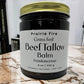 Grass Fed Beef Tallow Balm - 8 oz - Grown and Made in USA - Organic Grass Fed and Finished Tallow - Moisturizing Skin Care