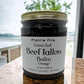 Grass Fed Beef Tallow Balm - 8 oz - Grown and Made in USA - Organic Grass Fed and Finished Tallow - Moisturizing Skin Care
