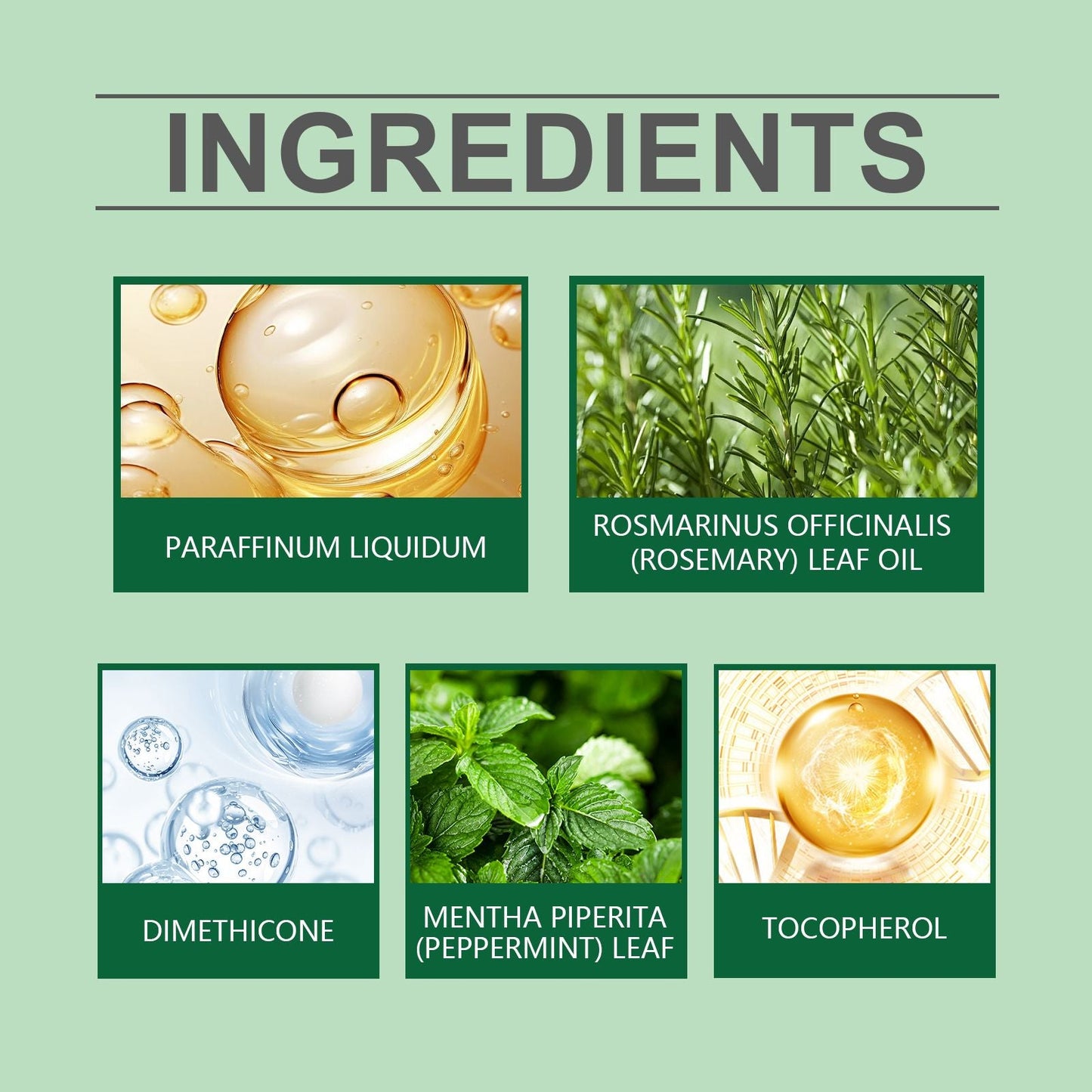 Hair Care Solution Nourishes Scalp Moisturizes Hair Soft Glossy Treatment